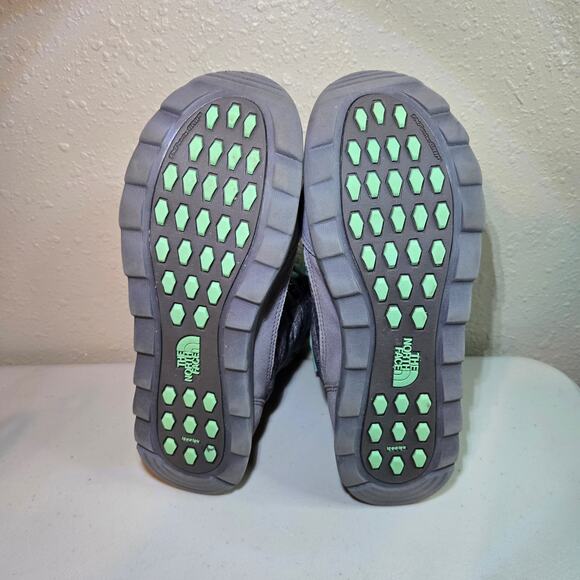 The North Face ThermoBall Lace Up Soft Shell Snow Boots‎ in Gray Women's Size 7 - Picture 6 of 7
